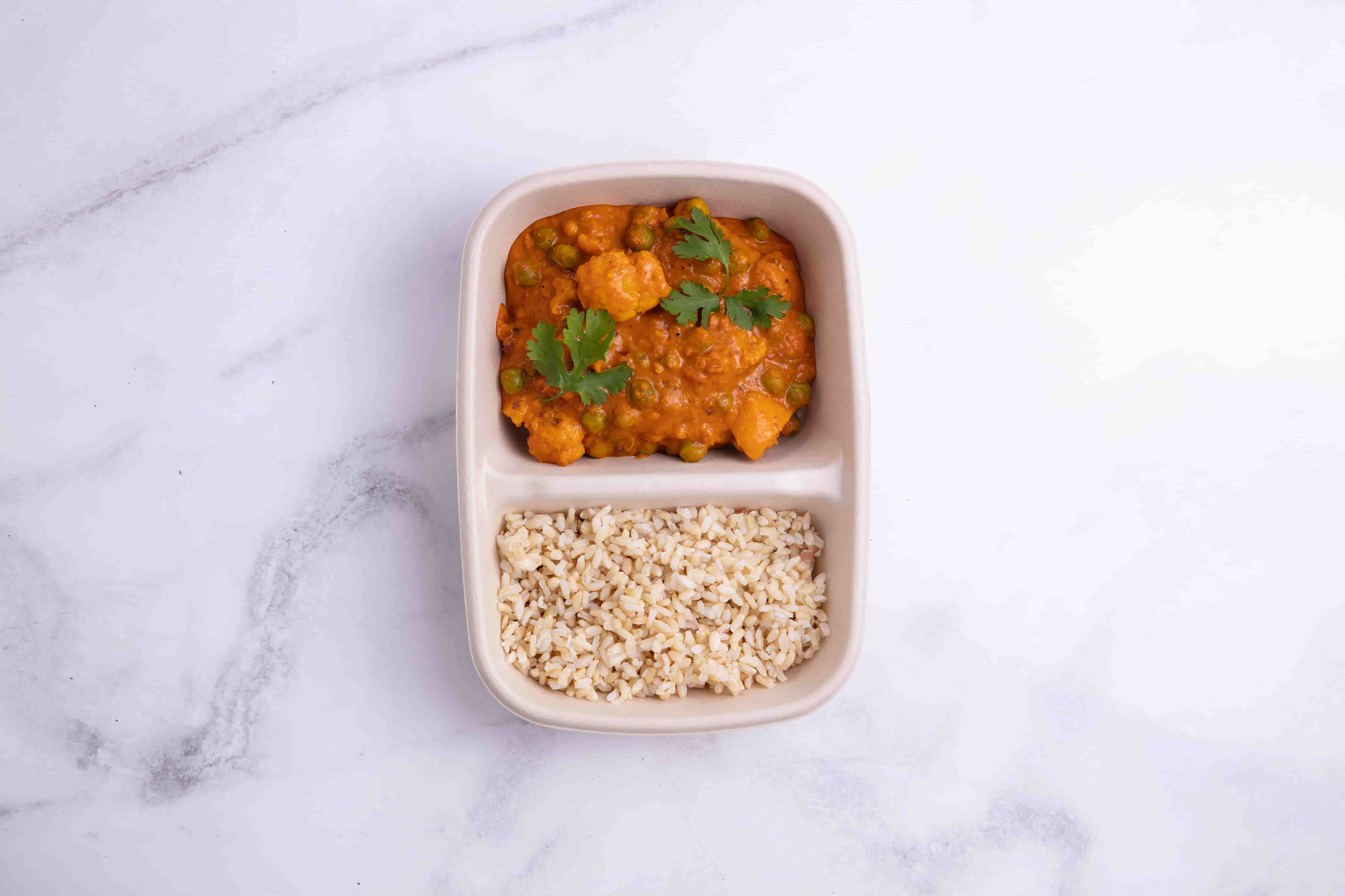 Vegan Tikka Massala Dish